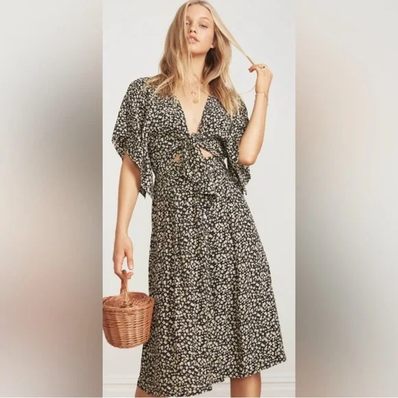 knee length dresses for ladies Marcella Midi Dress Espresso